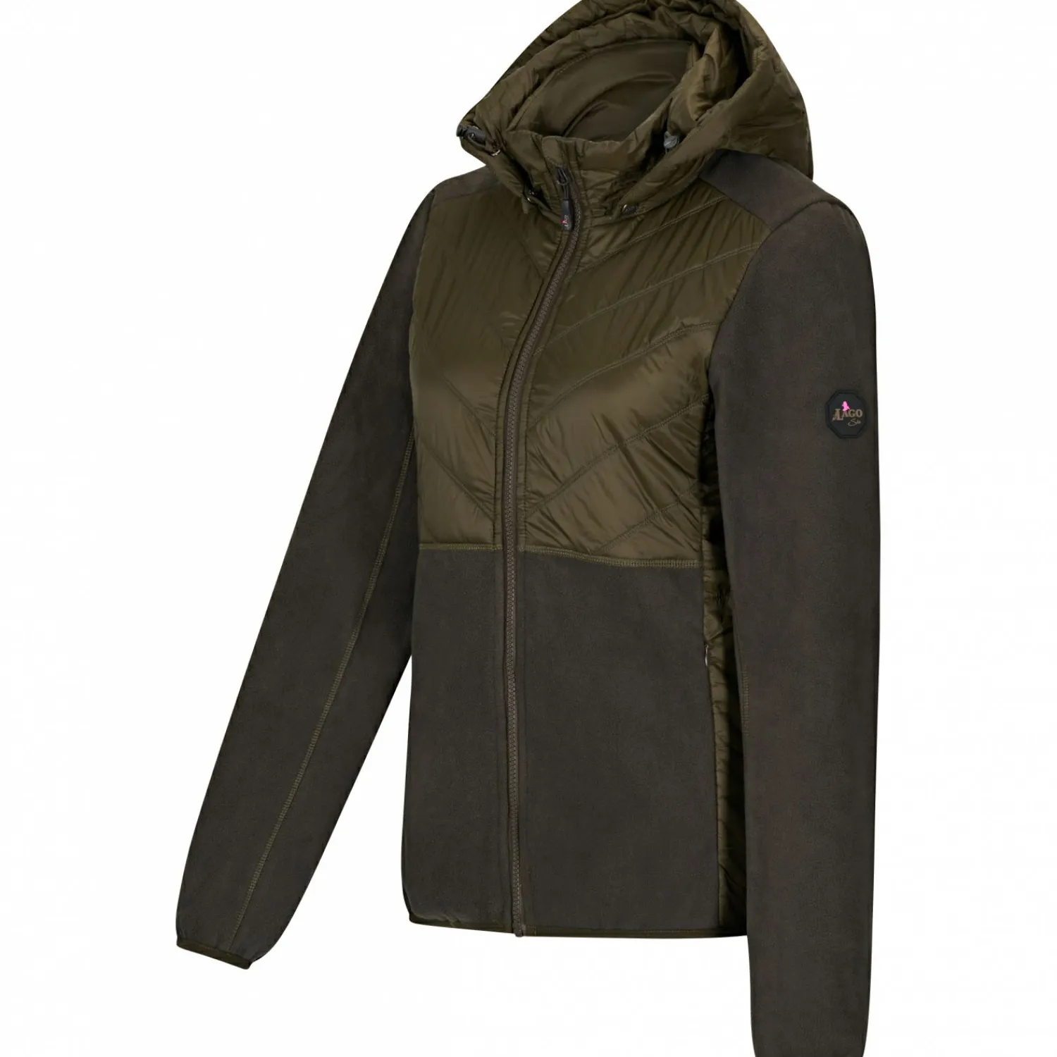 Discount Fleece/Softshell-Jacke Frida LTX Damen (Braun) Damen Damen Angeljacken & -Westen