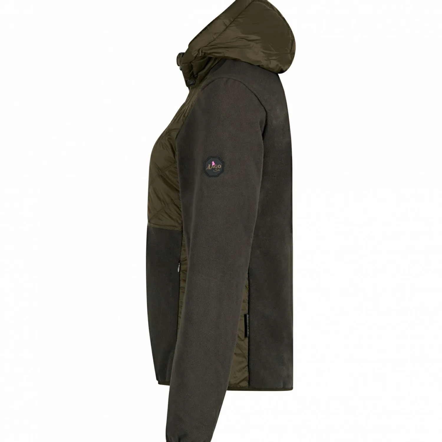 Discount Fleece/Softshell-Jacke Frida LTX Damen (Braun) Damen Damen Angeljacken & -Westen