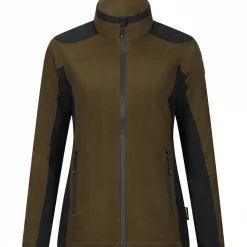 il Lago Sie Funktions-Fleecejacke Avalanche Damen (Dunkeloliv/Schwarz)<Damen Damen Angeljacken & -Westen