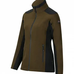 il Lago Sie Funktions-Fleecejacke Avalanche Damen (Dunkeloliv/Schwarz)<Damen Damen Angeljacken & -Westen