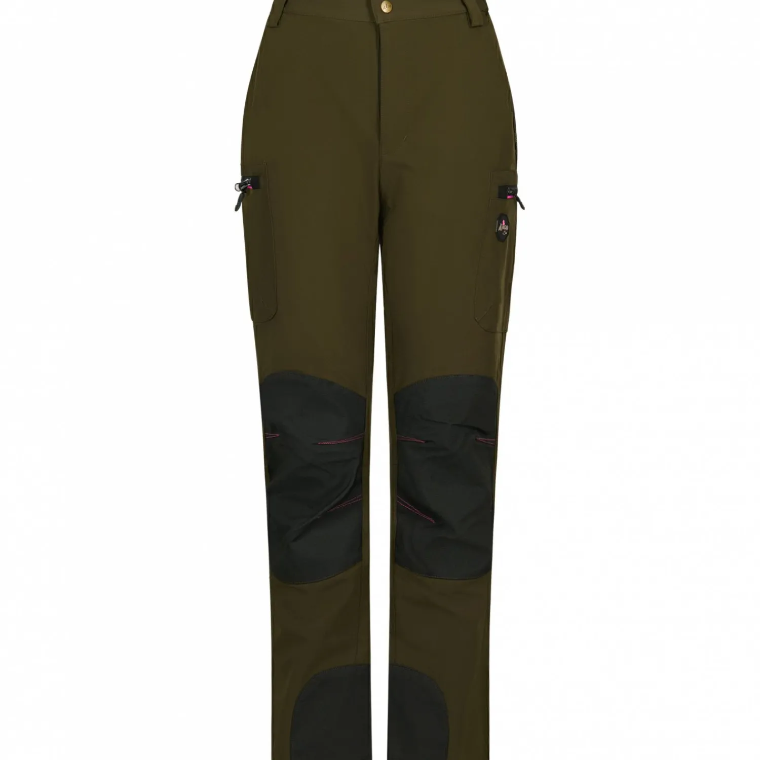 il Lago Sie Funktionshose Xenia Damen (Oliv/Schwarz)<Damen Damen Angelhosen