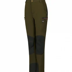 il Lago Sie Funktionshose Xenia Damen (Oliv/Schwarz)<Damen Damen Angelhosen