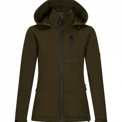 Online Funktionsjacke Shawk Damen (Oliv) Damen Damen Angeljacken & -Westen