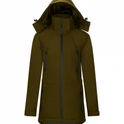 Discount Funktions-Winterjacke Polar 2.0 Damen (Oliv) Damen Damen Angeljacken & -Westen