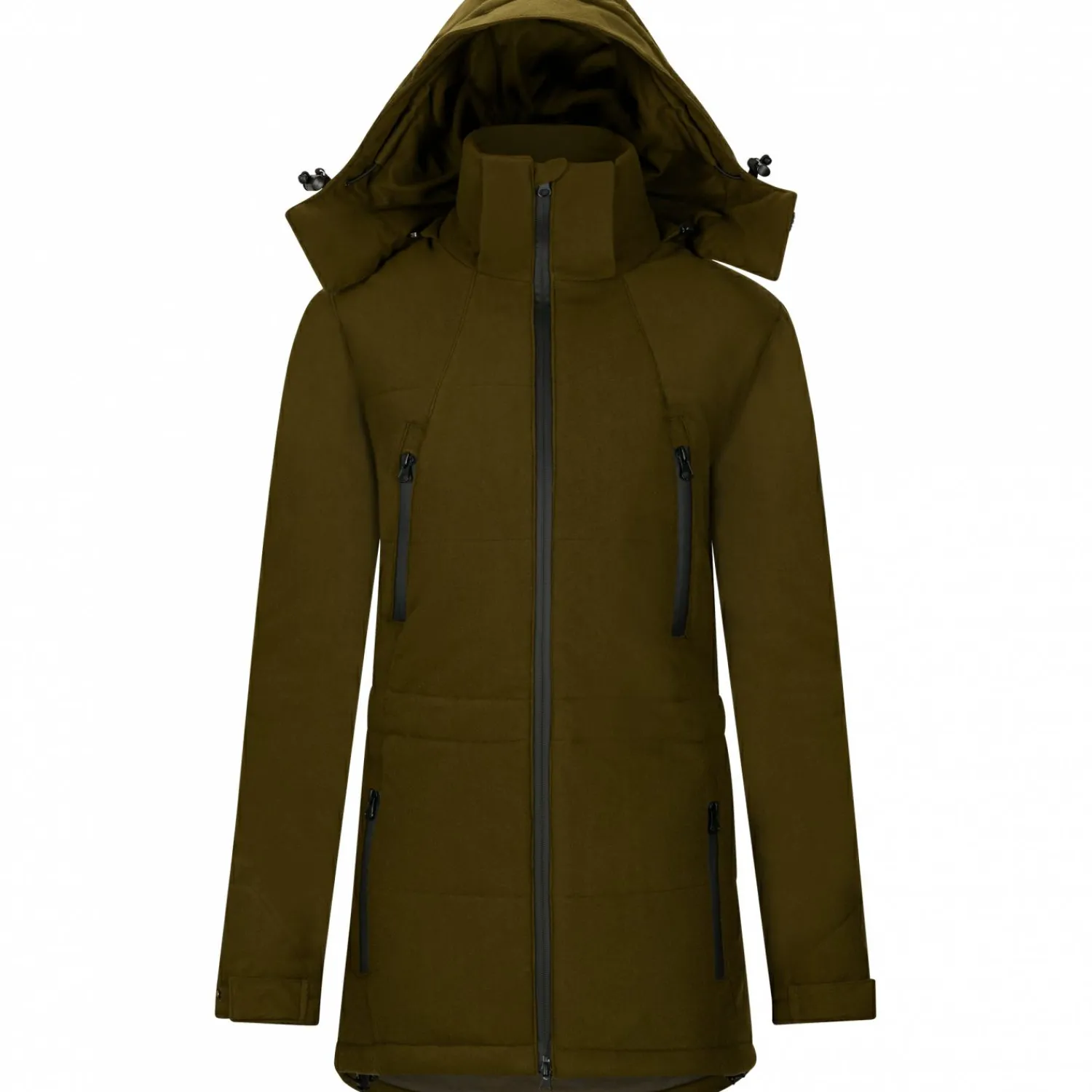 Discount Funktions-Winterjacke Polar 2.0 Damen (Oliv) Damen Damen Angeljacken & -Westen