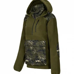 il Lago Sie Hybrid Hoodie Shawk Damen (phantomX/Oliv)<Damen Damen Angelshirts & -Oberteile