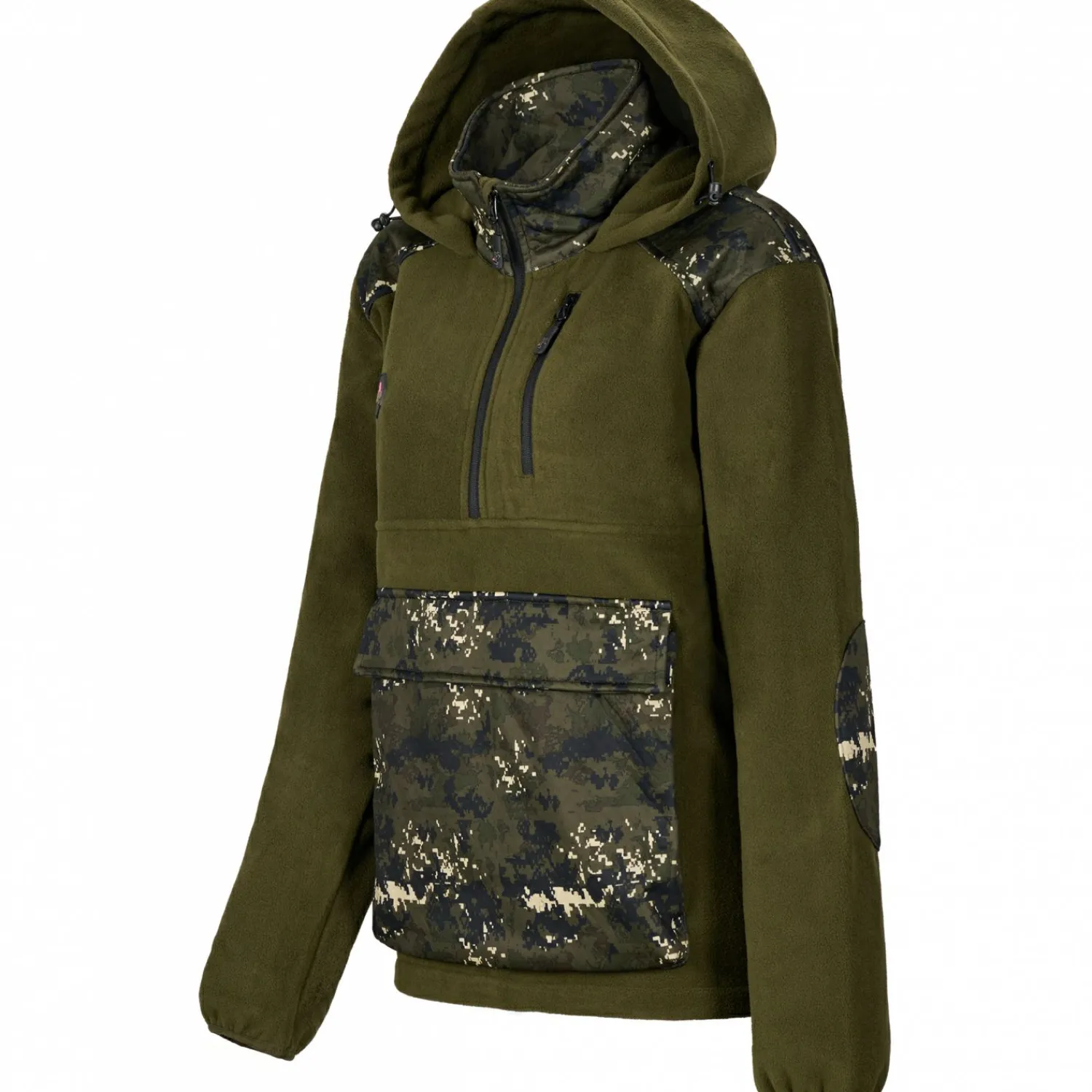 il Lago Sie Hybrid Hoodie Shawk Damen (phantomX/Oliv)<Damen Damen Angelshirts & -Oberteile