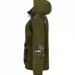 il Lago Sie Hybrid Hoodie Shawk Damen (phantomX/Oliv)<Damen Damen Angelshirts & -Oberteile