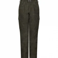 il Lago Sie Lederhose Aurelia Damen (Oliv)<Damen Damen Angelhosen