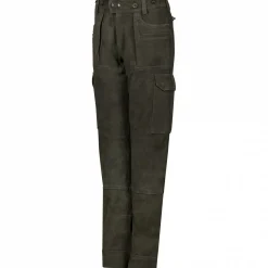 il Lago Sie Lederhose Aurelia Damen (Oliv)<Damen Damen Angelhosen