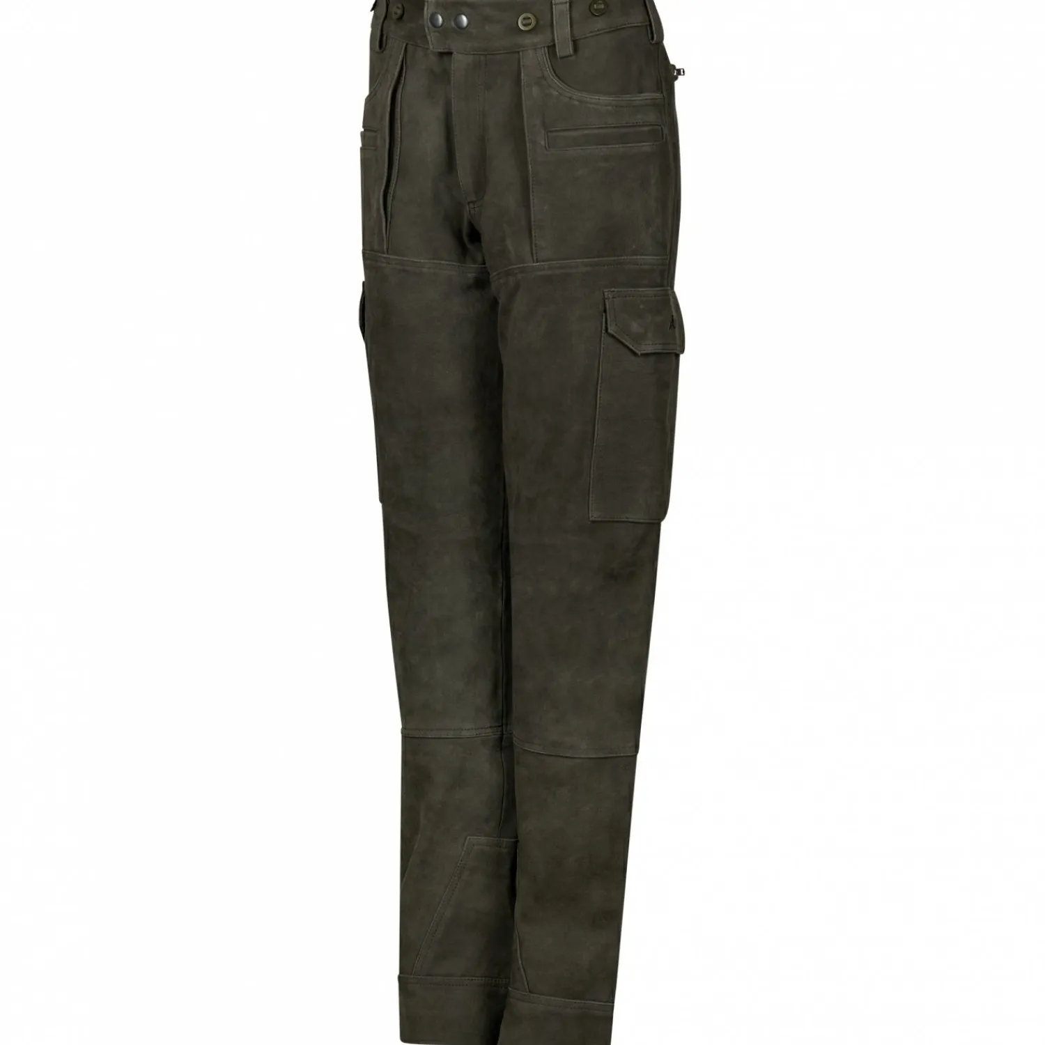 il Lago Sie Lederhose Aurelia Damen (Oliv)<Damen Damen Angelhosen