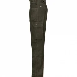 il Lago Sie Lederhose Aurelia Damen (Oliv)<Damen Damen Angelhosen