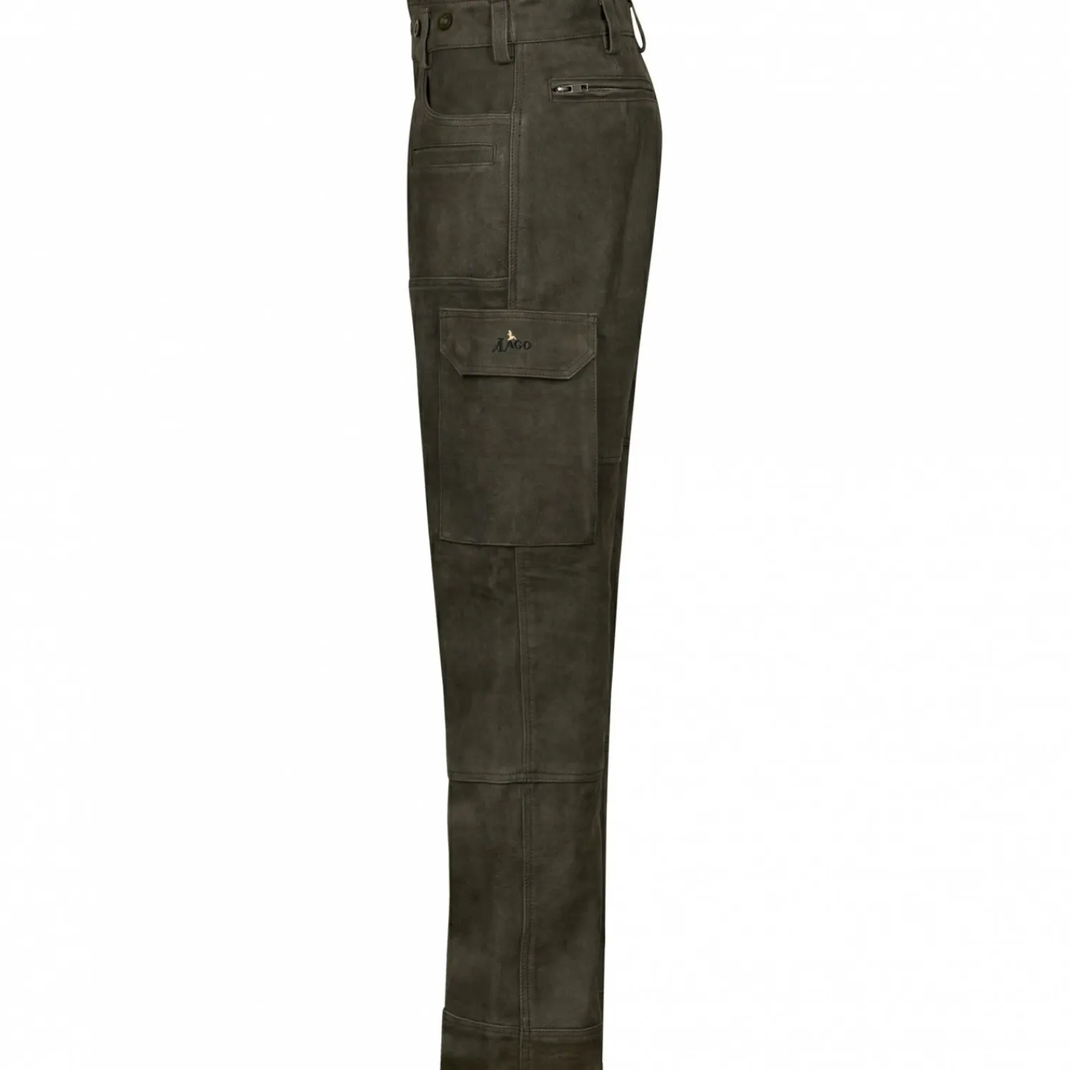 il Lago Sie Lederhose Aurelia Damen (Oliv)<Damen Damen Angelhosen