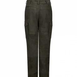 il Lago Sie Lederhose Aurelia Damen (Oliv)<Damen Damen Angelhosen