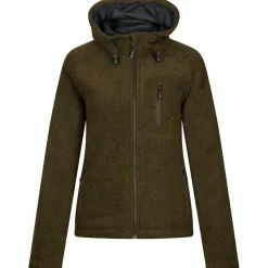 Clearance Membran Lodenfleece-Jacke Geo Pro Damen (Oliv) Damen Damen Angeljacken & -Westen