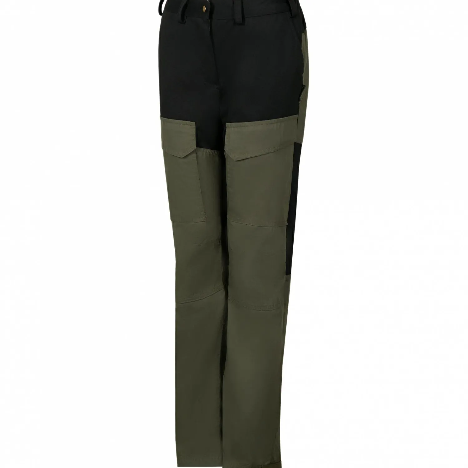 Best Outdoorhose Green Trouaska Damen (Oliv/Schwarz) Damen Damen Angelhosen