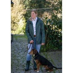il Lago Sie Regenjacke Hirschlein Damen (Oliv)<Damen Damen Angeljacken & -Westen
