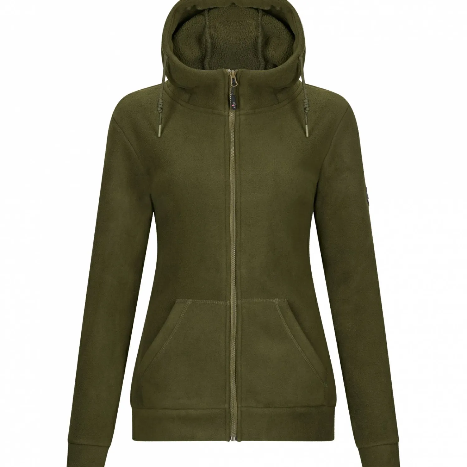 Online Sweatjacke Evita Damen (Oliv) Damen Damen Angeljacken & -Westen