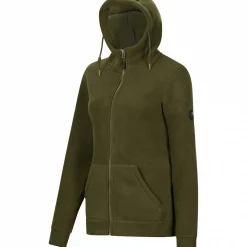 Online Sweatjacke Evita Damen (Oliv) Damen Damen Angeljacken & -Westen