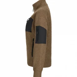 Teddyjacke Levina Damen (Braun/Schwarz) Outdoor- & Anglerwesten