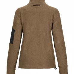 Teddyjacke Levina Damen (Braun/Schwarz) Outdoor- & Anglerwesten