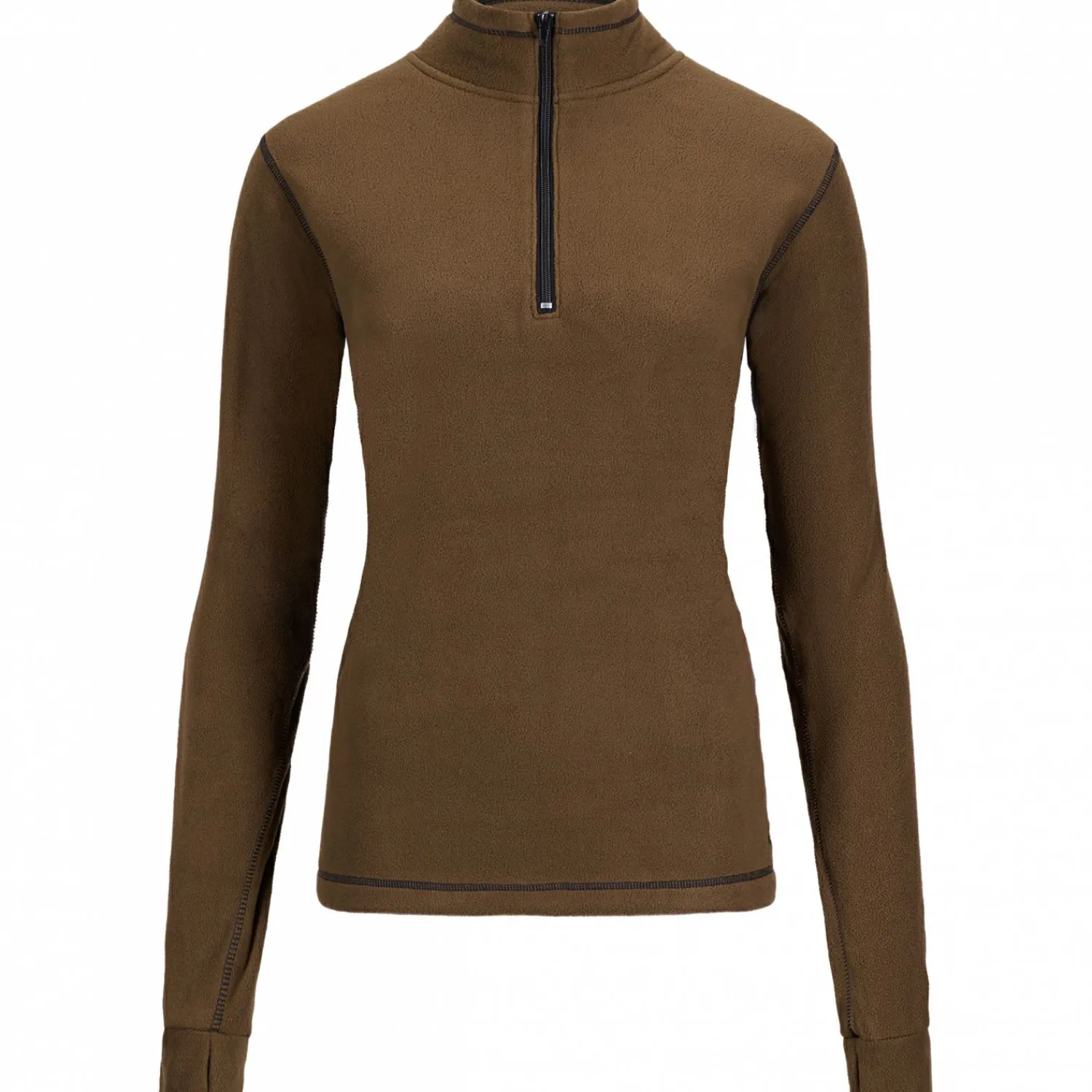 Hot Thermo-Longsleeve Active Pro Damen (Oliv) Damen Damen Angelshirts & -Oberteile