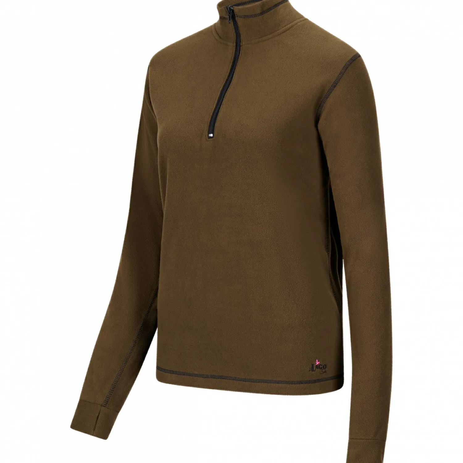 Hot Thermo-Longsleeve Active Pro Damen (Oliv) Damen Damen Angelshirts & -Oberteile
