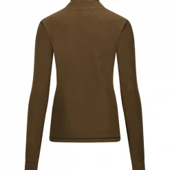Hot Thermo-Longsleeve Active Pro Damen (Oliv) Damen Damen Angelshirts & -Oberteile
