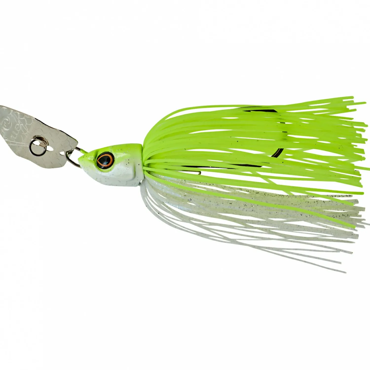 Illex Blade Blaster (White & Chart)< Chatterbaits