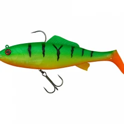 New Sucker Punch 190 (Fire Tiger) Gummiköder ·Fertig Montierte Gummifische