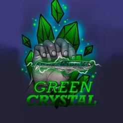 Outlet Shad - Green Crystal Gummiköder ·Gummifische & Shads|Raubfischangeln Kunstköder