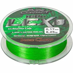 Hot Angelschnur Pure Contact LCX8 (grün) Raubfischschnüre|Raubfischschnüre