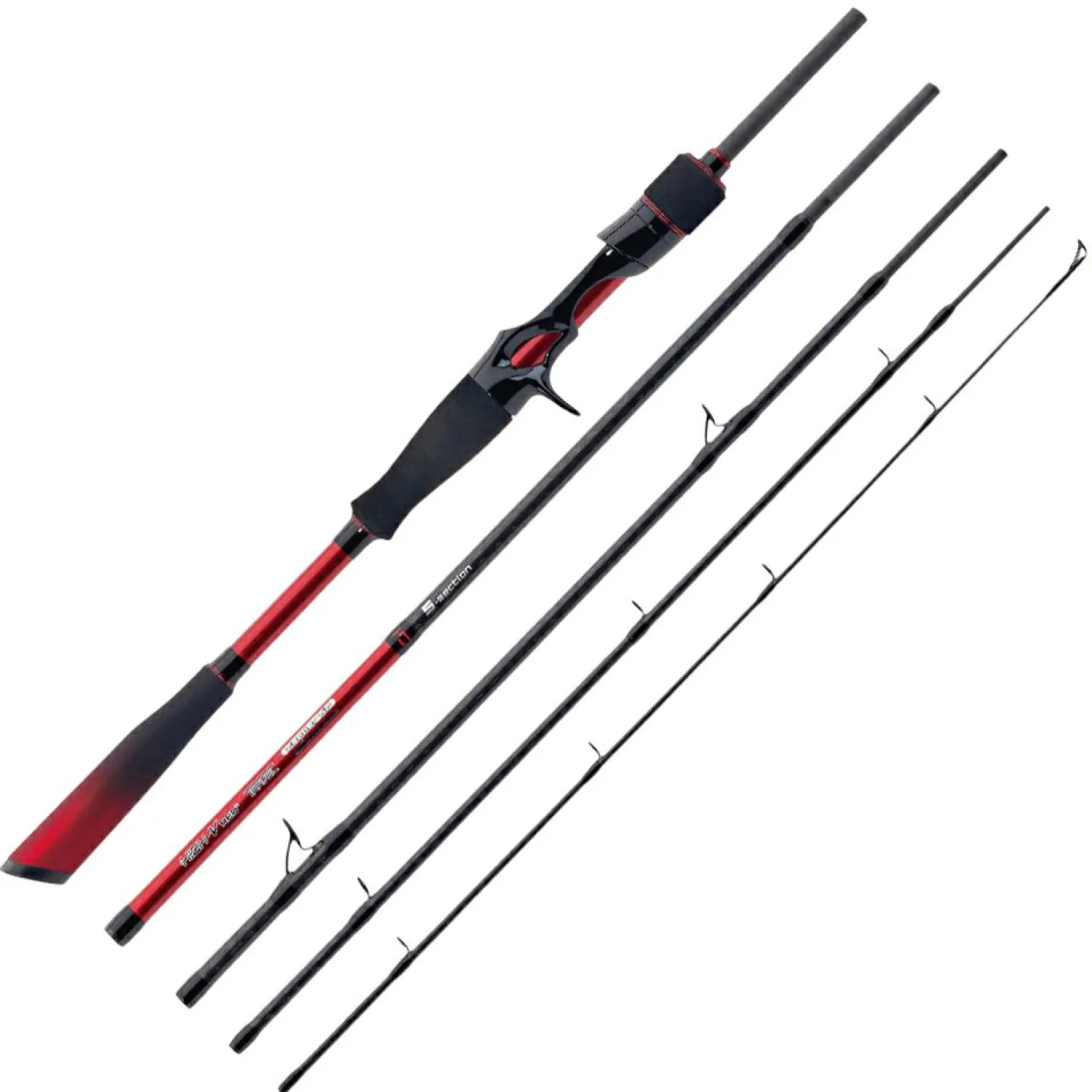 Iron Claw High-V Red² Travel Baitcast< Reiseruten