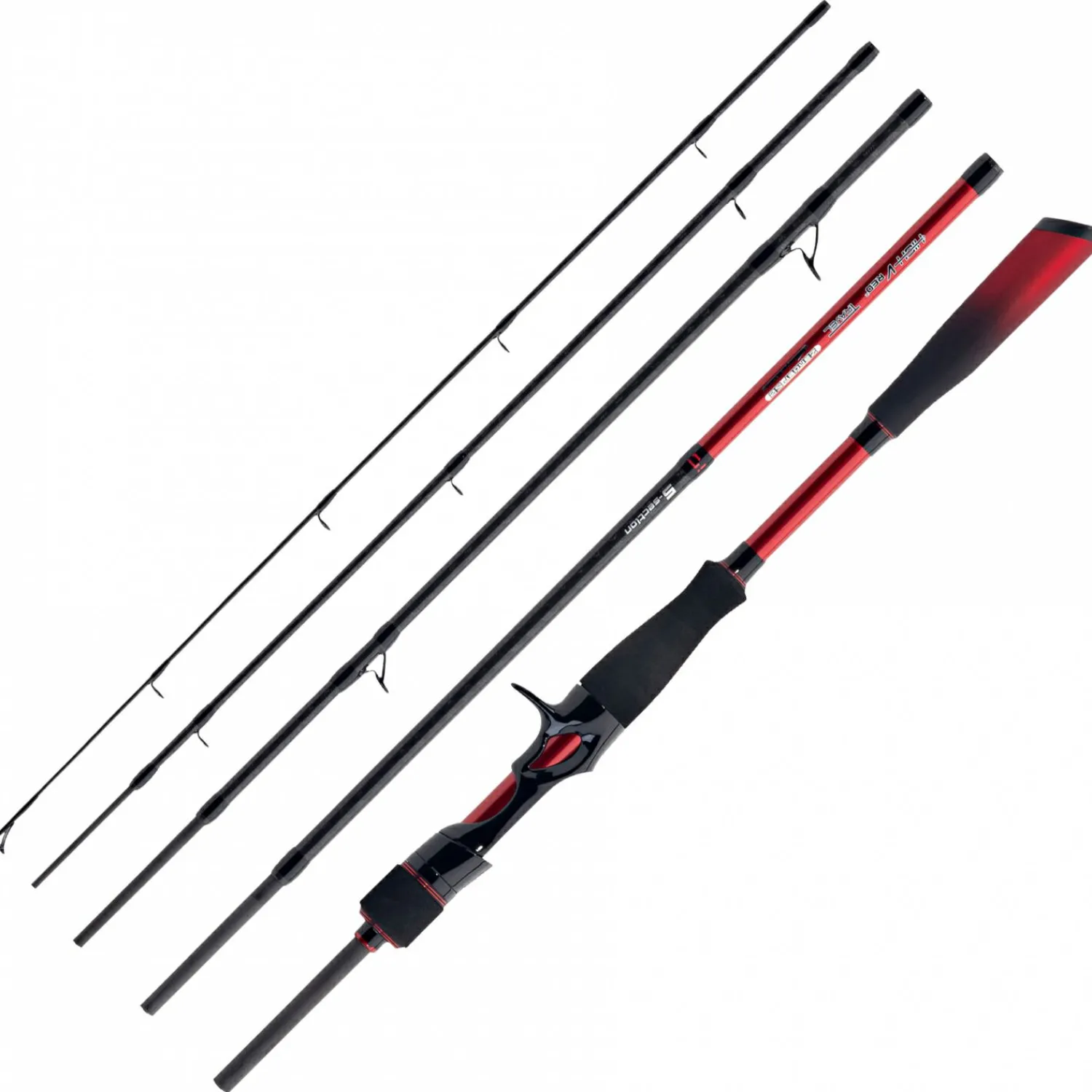 Iron Claw High-V Red² Travel Baitcast< Reiseruten