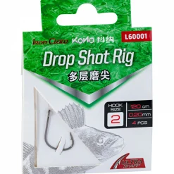 Online Kona Drop Shot Rig L60001 Wacky / Drop Shot Angelhaken