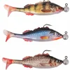 Iron Claw Real Shad Kit 2< Gummiköder ·Fertig Montierte Gummifische