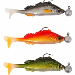 Clearance Real Shad Kit 1 Gummiköder ·Fertig Montierte Gummifische