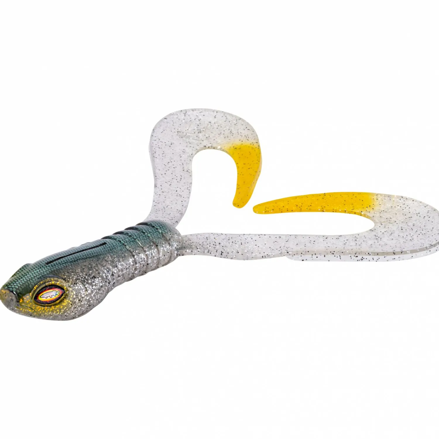 Best Turbo X-Trail Barsch & Zander (Transparent Glitter) Gummiköder ·Gummifische & Shads