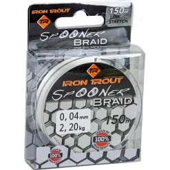 Hot Angelschnur Spooner Braid (weiß, 150 m) Forellenschnüre|Forellenschnüre