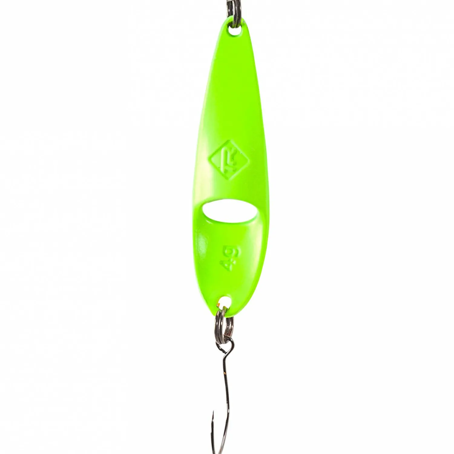 Iron Trout Hole-In-One-Spoon (FT)< Trout Spoons|Trout Spoons
