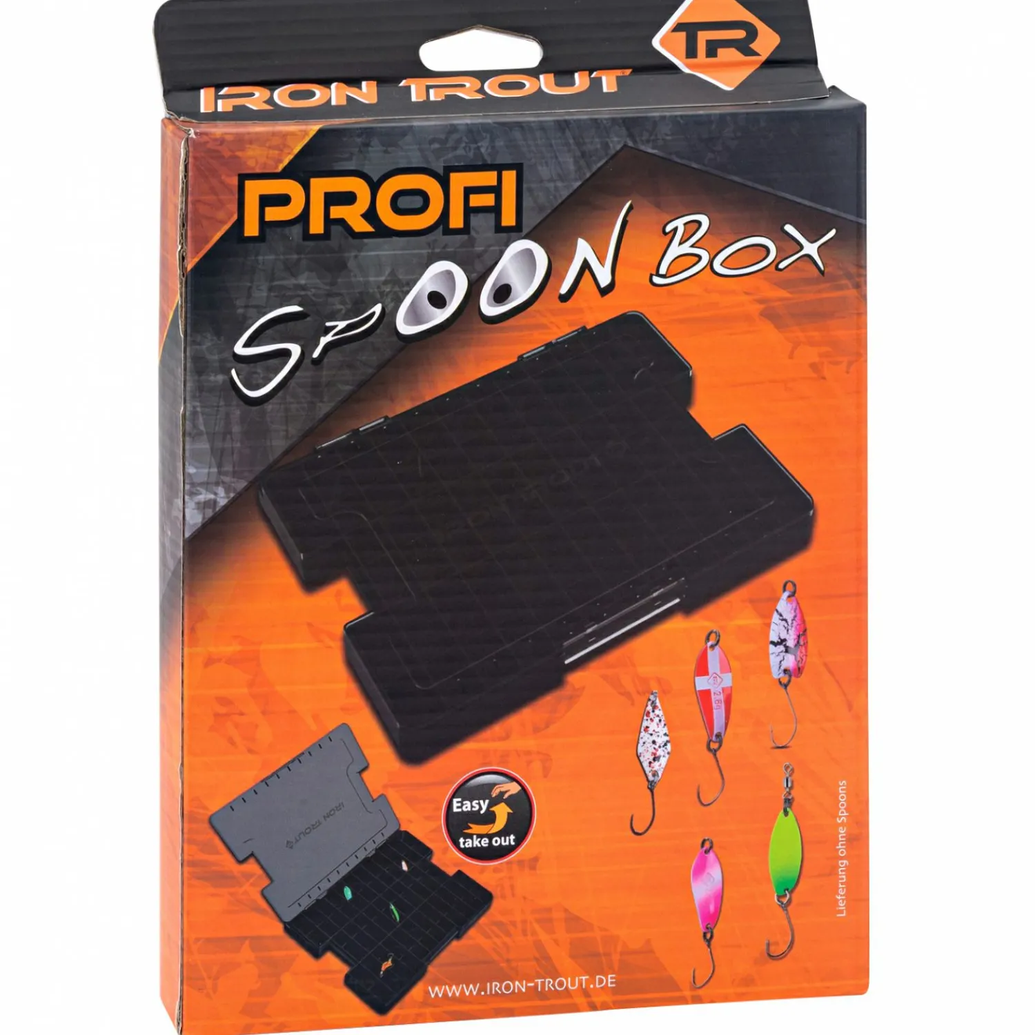 Iron Trout Profi Vario Spoon Box< Angelkoffer & Angelboxen ·Angelboxen