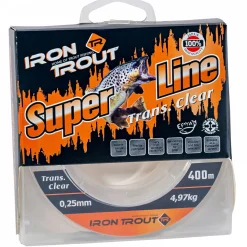 Outlet Super Line Transparent (400 m) Monofile Schnüre