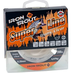 Iron Trout Super Line Transparent (200 m)< Monofile Schnüre