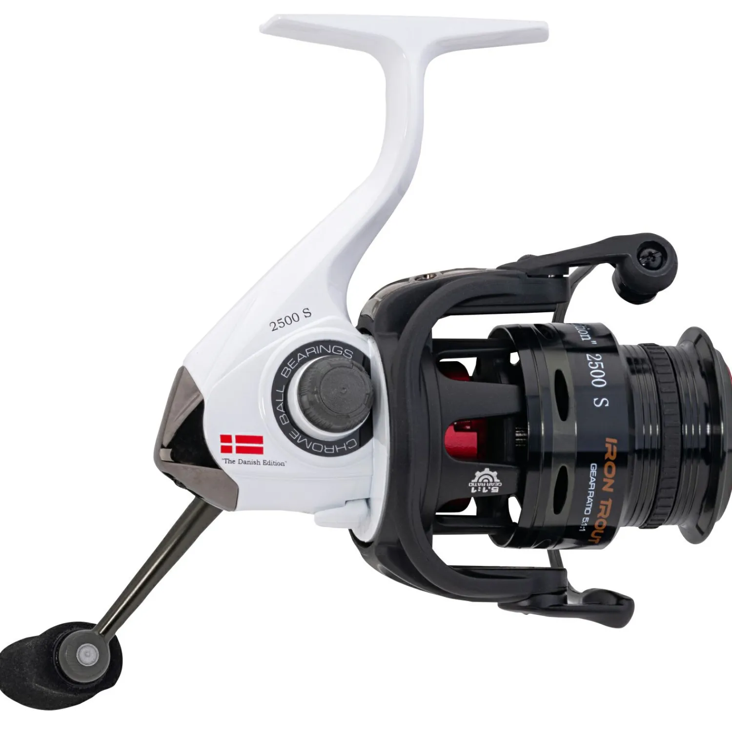 Iron Trout The Danish Edition 2500 S< Forellenrollen|Forellenrollen