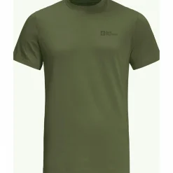 Jack Wolfskin Essential T M Herren (Greenwood)< Angelshirts & Angel-Oberteile