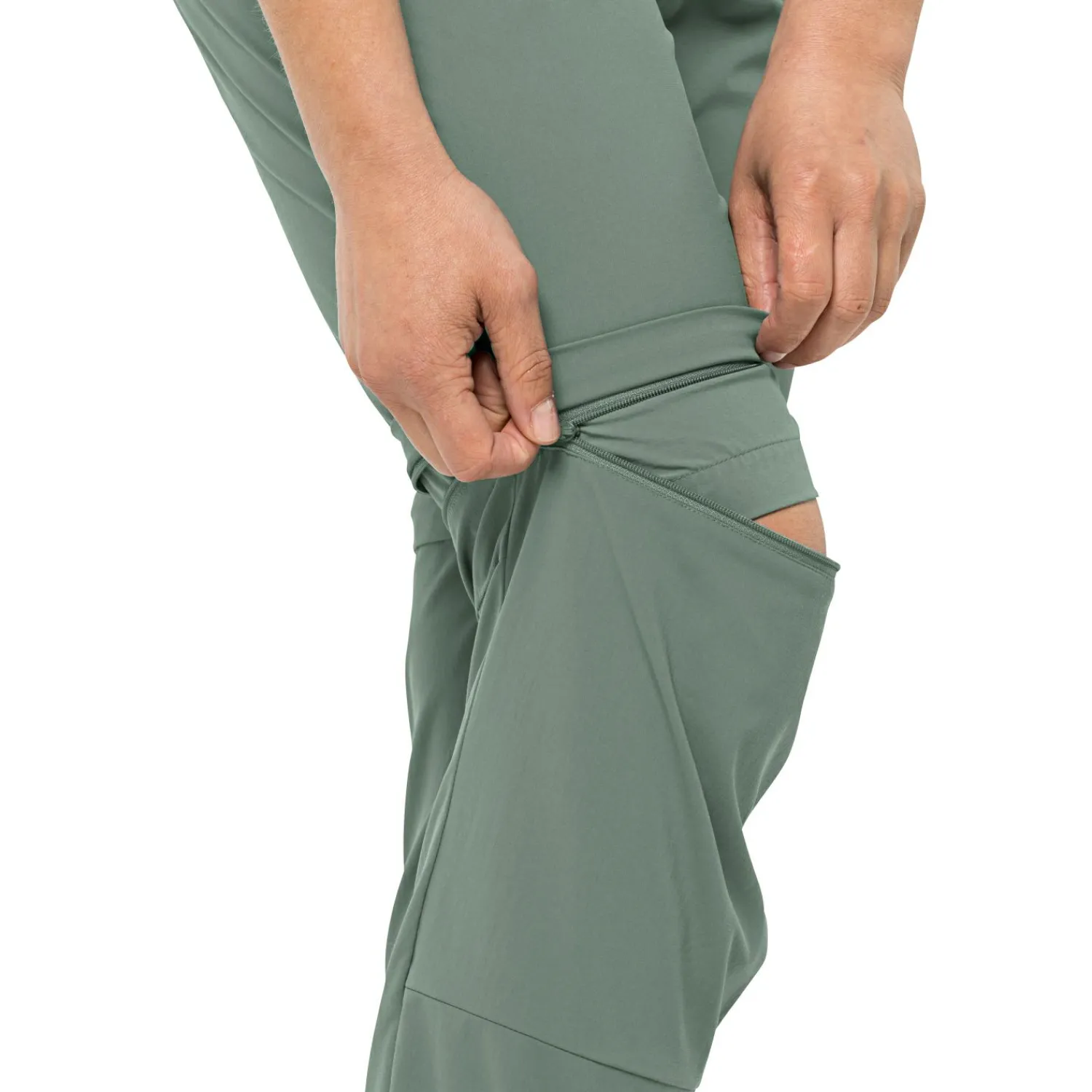 Jack Wolfskin Glastal Zip Off Pants W Damen (Picnic Green)< Outdoor- & Angler-Cargohosen