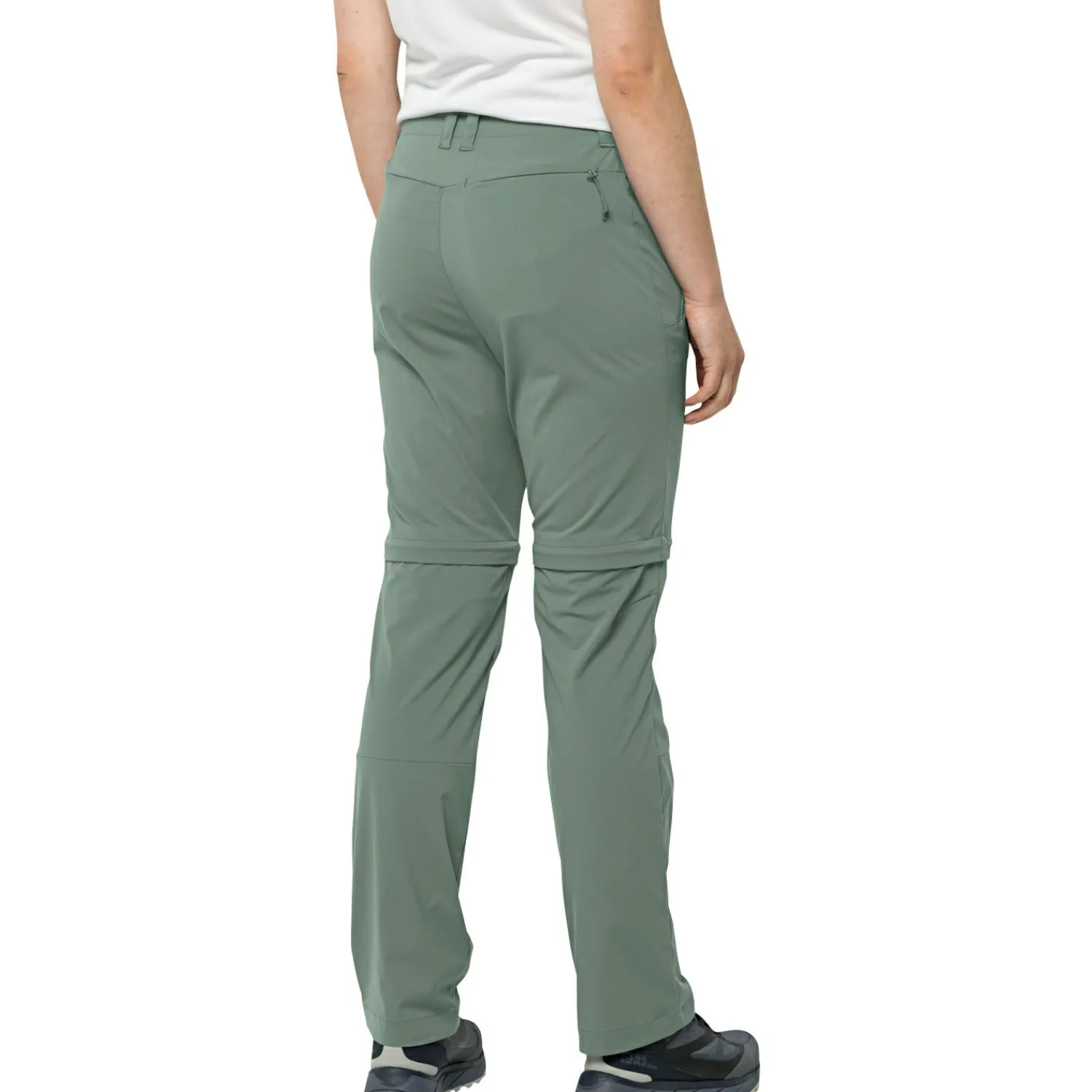 Jack Wolfskin Glastal Zip Off Pants W Damen (Picnic Green)< Outdoor- & Angler-Cargohosen