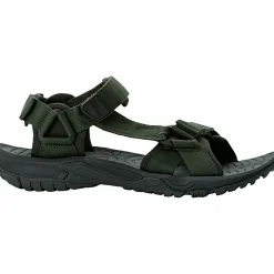 Jack Wolfskin Lakewood Ride Sandal M Herren (Island Moss)< Outdoor- & Angel-Sandalen