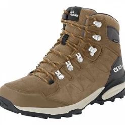 Jack Wolfskin Refugio Texapore Mid W Damen (Brown/Apricot)<Damen Damen Angelschuhe|Damen Angelschuhe