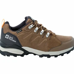 Jack Wolfskin Refugio Texapore Low W Damen (Brown/Apricot)<Damen Damen Angelschuhe|Damen Angelschuhe